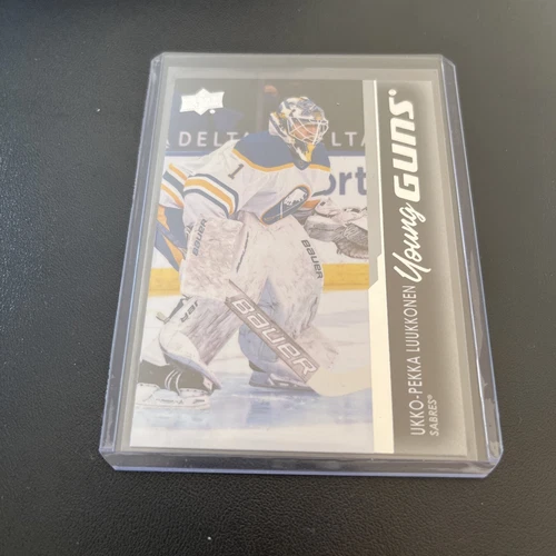 2021-22 Upper Deck Series 1 - Young Guns RC - Ukko-Pekka Luukkonen #202