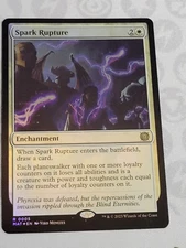 C4397 MAGIC MTG MOTM SPARK RUPTURE FOIL #0005 LP RARE