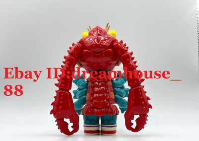 Grape Brain Bigclawx Ao Shrimp Girl Red Ver. Collectible Sofubi