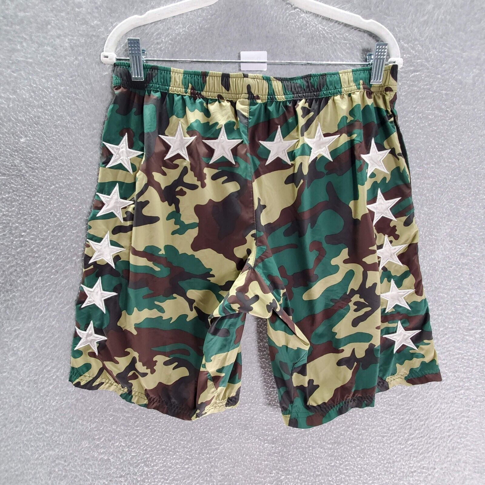 Nike x FC Real Bristol Men Shorts Large Green Camo Embroidered