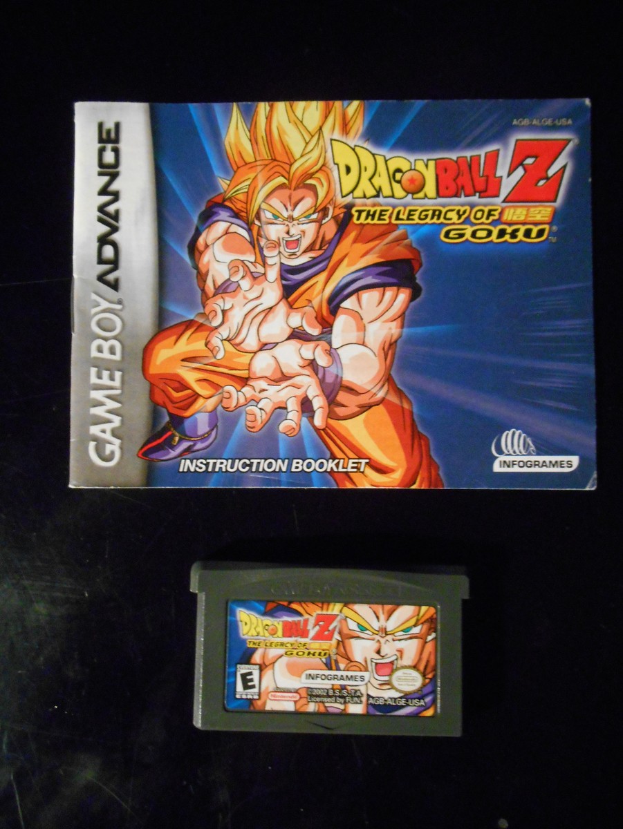 Dragon Ball Z The Legacy of Goku + Manual (Nintendo Game Boy