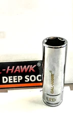 Cal- Hawk Deep Socket  11 mm x 1/4" Dr   6Pt  Free USA Ship