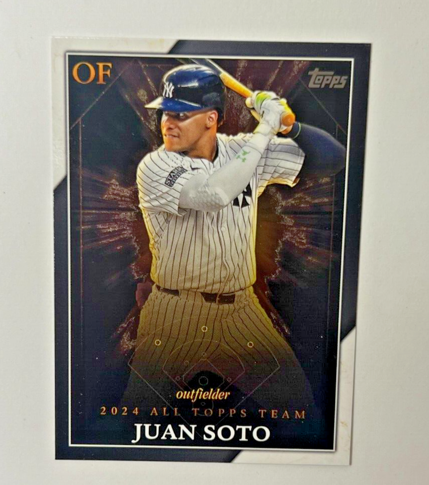 2025 Topps Series 1 2024 All Topps Team JUAN SOTO Yankees | eBay