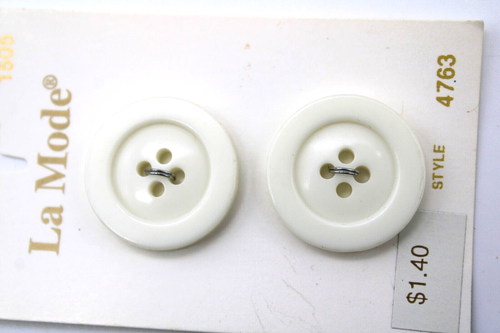 Vintage La Mode Round Shank Buttons on Card DIY Sewing Crafts - Buyer's CHOICE - Picture 150 of 187