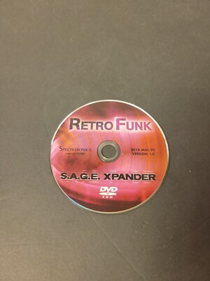 Spectrasonics Stylus SAGE XPANDER RETRO FUNK Groove Module Software Disc Only