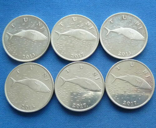 Croatia Euro Coins - 1, 2, 5, 10, 20, 50 Cents and 1, 2 € / 3.88