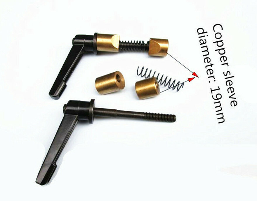 2pc Bridgeport Milling Machine Bolt Handle Quill Lock Sleeve Vertical