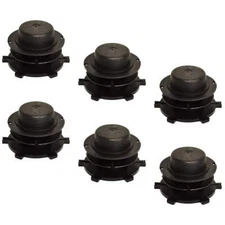 6 Spool + Cap Combo Fits Stihl Head Cover 25-2 FS 90 100 110 120 130 55 80 83 85