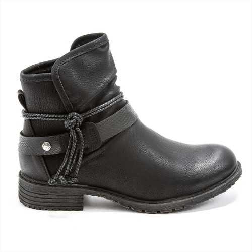 NEW Patrizia Womens Elearopa Leather Vegan-Friendly Pull-On Booties - Picture 3 of 8