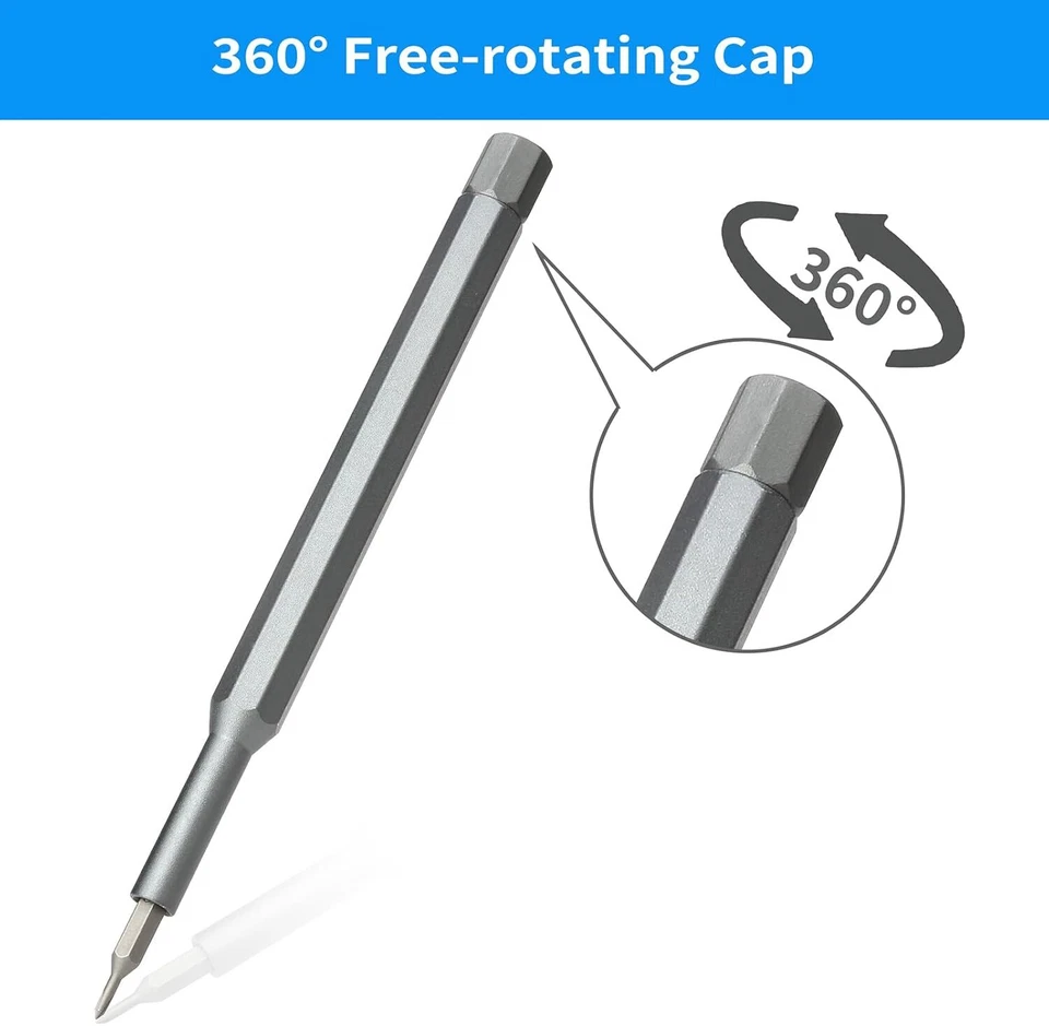 24 in 1 Precision Screwdriver Set with 24Pcs S2 Bits,Electronics Repair Tool Set - Image 4 of 4