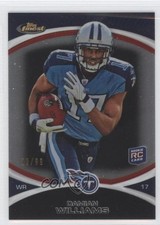 2010 Topps Finest Black Refractor 53/99 Damian Williams #41 1s8