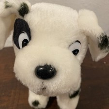 Walt Disney 101 Dalmatians Patch Plush 6.5" Vintage Stuffed Animal