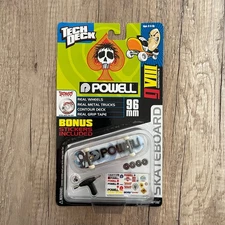 Tech Deck Powell Skull Mini Skateboard NIB Y2K Gen 8 Series 8080 Bones Wheels