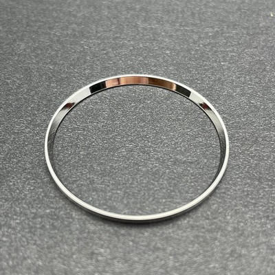 28.6mm Watch Chapter Ring Silver Gold Black 316L Stainless Steel for SKX013