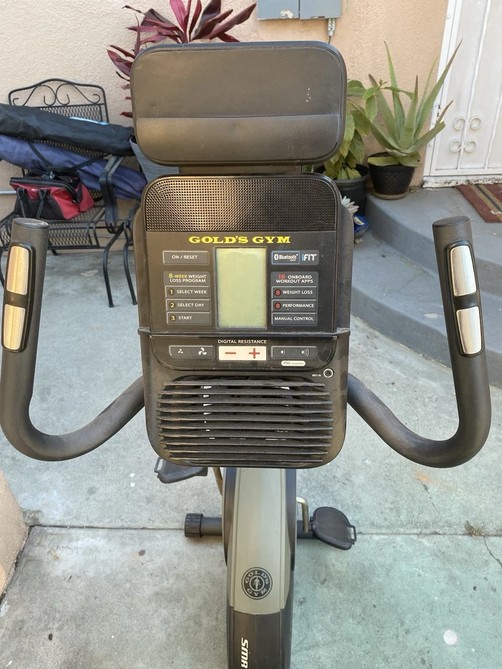 Bicicleta estática Gold’s Gym Foto 4 de 4