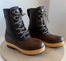 XTRATUF Waterproof Insulated Boots Men's Size 7, Brown/Tan, Excellent Condition