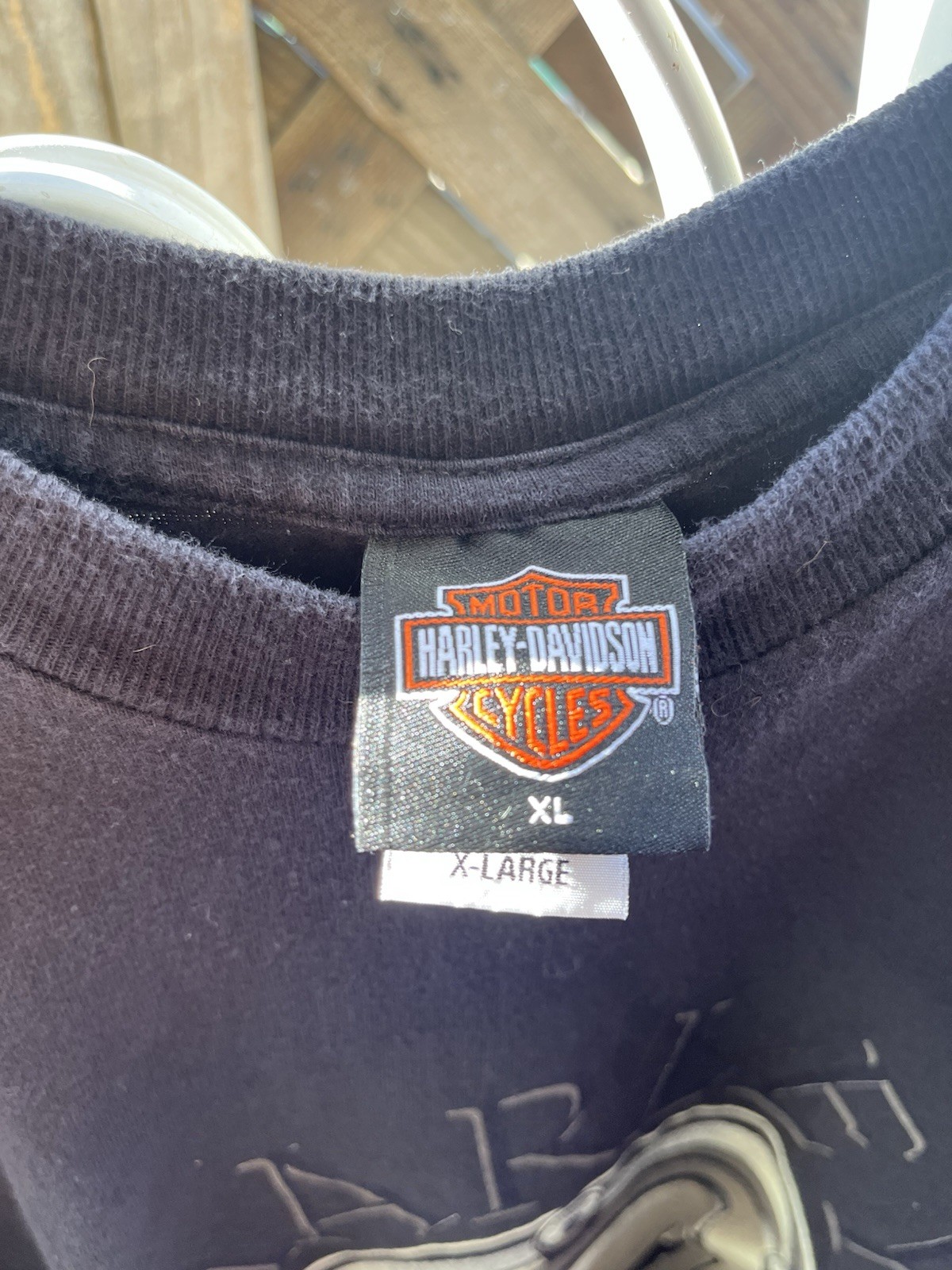 ALTRA T shirt moto Harley Davidson Skull 2005 XL Salinas CA