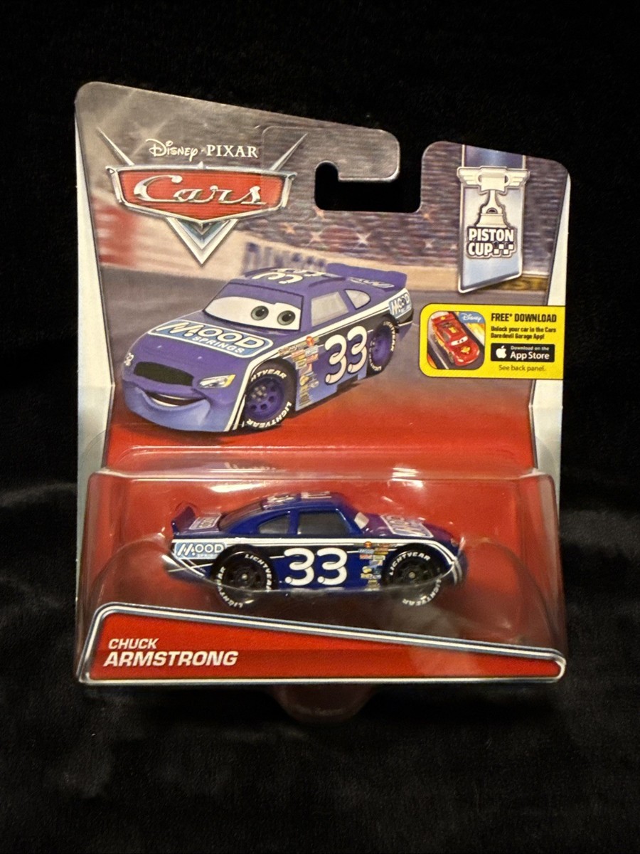 Disney Pixar Cars - MOOD SPRINGS CHUCK ARMSTRONG Piston Cup 2016