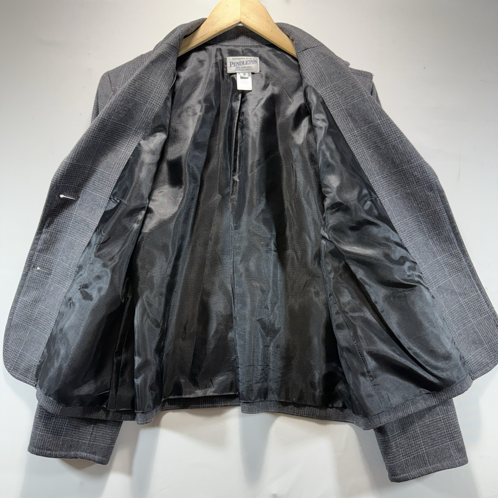 PENDLETON PLAID BLAZER 100% WOOL JACKET SPORTCOAT… - image 7