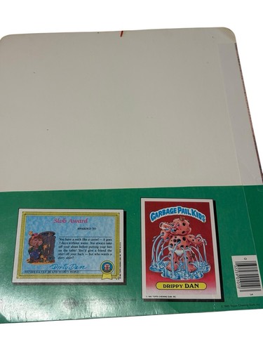 1° SERIE SECCHIO SPAZZATURA BAMBINI cartella vasino Scotty Jenny jelly 2 lati anni 80 - Foto 8 di 9