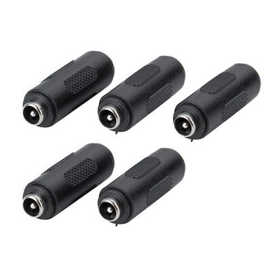 5pcs DC Coupler Female to Female Connector compatible with IP cameras, DVRs