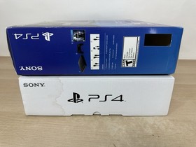 Sony PlayStation 4 Slim 500GB Black Console w/ Uncharted 4 Box - Tested & Works