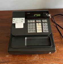 Casio PCR-272 Cash Register Thermal Print w/keys TESTED WORKS
