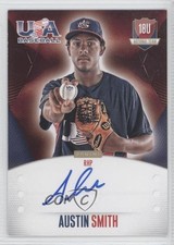 2014 USA Baseball Box Set 18U National Team Signatures Austin Smith Auto 0x1