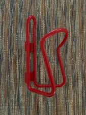 ULTRACYCLE 6mm Powder Coated Aluminum Water Bottle Cage Holder For Bike Red 63gm