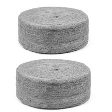 Stainless Steel Wool Reel 40Ft Fill Fabric Roll Gap Blocker Coarse Wire