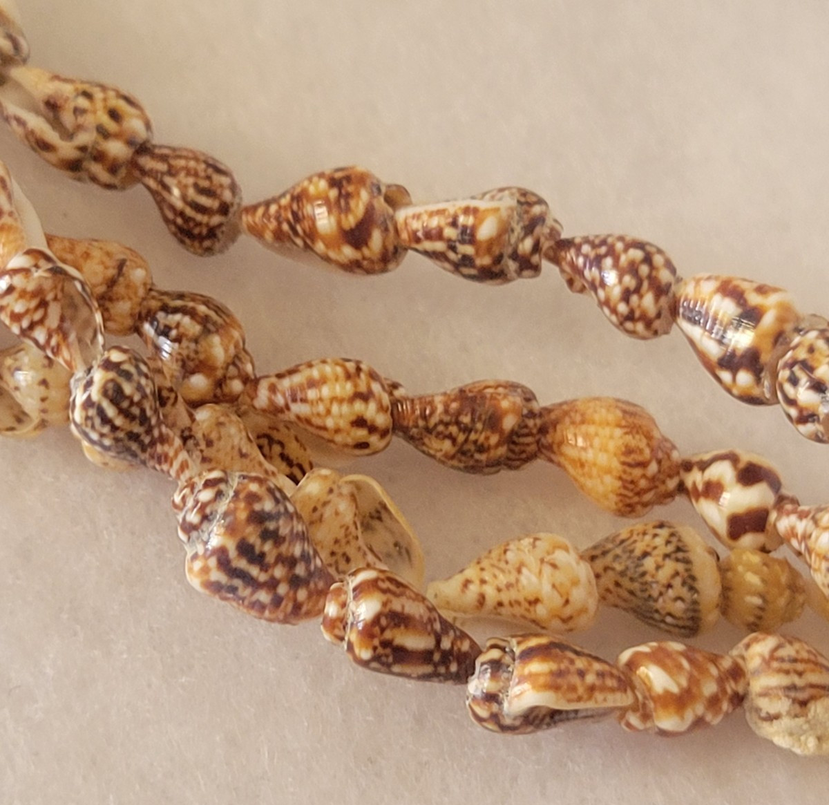Seashells Necklace Multi-Strands Beaded Hawaiian … - image 6