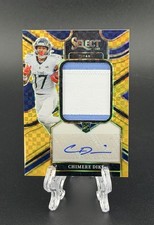 2025 Select Chimere Dike Jumbo Rookie Signature Swatches Gold SSP /10 RC Titans