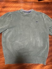 Green Chaps Ralph Lauren G Men  s Knit Style Sweater Size L Pre-owned Vintage