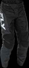 Fly Racing F-16 MX Pant Black White Adult Motocross Off-Road Enduro