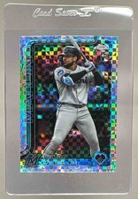 Victor Mesa Jr 2025 Topps Chrome Update #USC4 X-Fractor Rookie RC