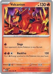 Volcanion 025/132 Mega Evolution Uncommon