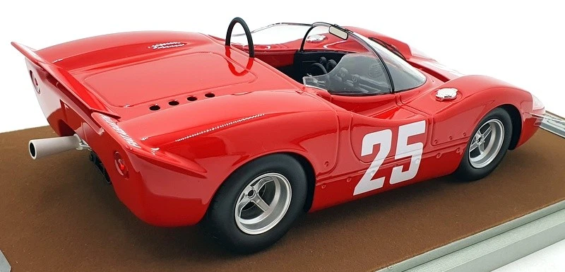 Tecnomodel escala 1/18 TM18-58E - Abarth 2000 S 1969 Imola #25 Orte/Van - Imagem 2 de 4