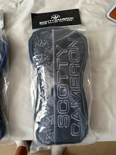 Scotty Cameron Leather Driver Headcover Black/Gray Golf SC050073