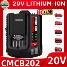 V20 20V Battery Fast Charger CMCB104 For Craftsman 20V Max Lithium ion Battery