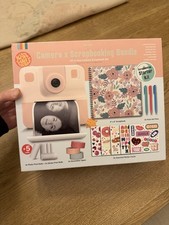MVMT Camera and Scrapbook Bundle Arts and Craft Memories Idea Fun New