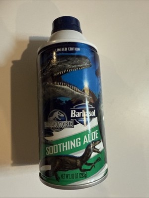 Jurassic World Raptor Limited Edition Barbasol Shaving Cream Can