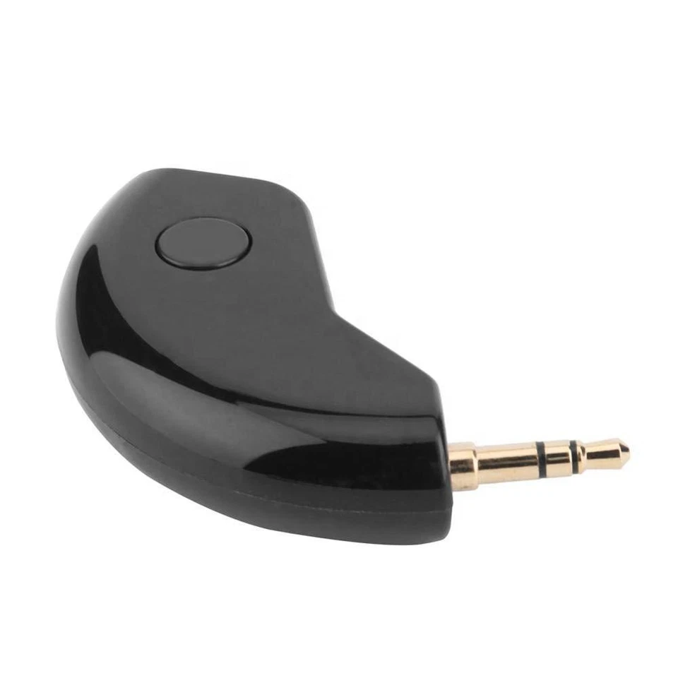 3.5mm AUX Car Bluetooth 4.2 Receiver Speaker Music Streaming Audio Adapter Mic - Image 3 of 4