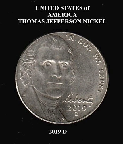 2019-D Jefferson Nickel — photo from the most recent tracked eBay sale