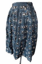 Authentic Vintage 1950s Floral Skirt
