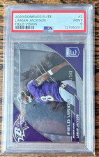 2024 Donruss Elite Lamar Jackson Field Vision /349 PSA 9