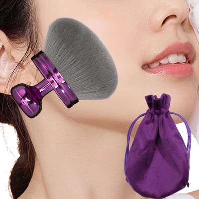 Großer Make-up-Pinsel, vielseitiger Blend-Blur-Bürstenkopf für die Dame auf