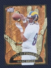 1996 Fleer Metal #1 Isaac Bruce Goldfingers E1