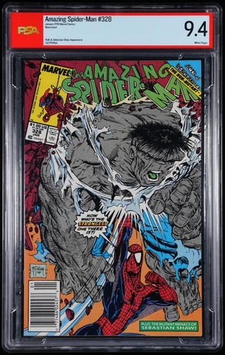 Marvel Comics The Amazing Spider-Man #328 PSA 9.4 Near Mint January 1990