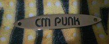 WWE CM Punk metal spinner nameplate for official replica belt