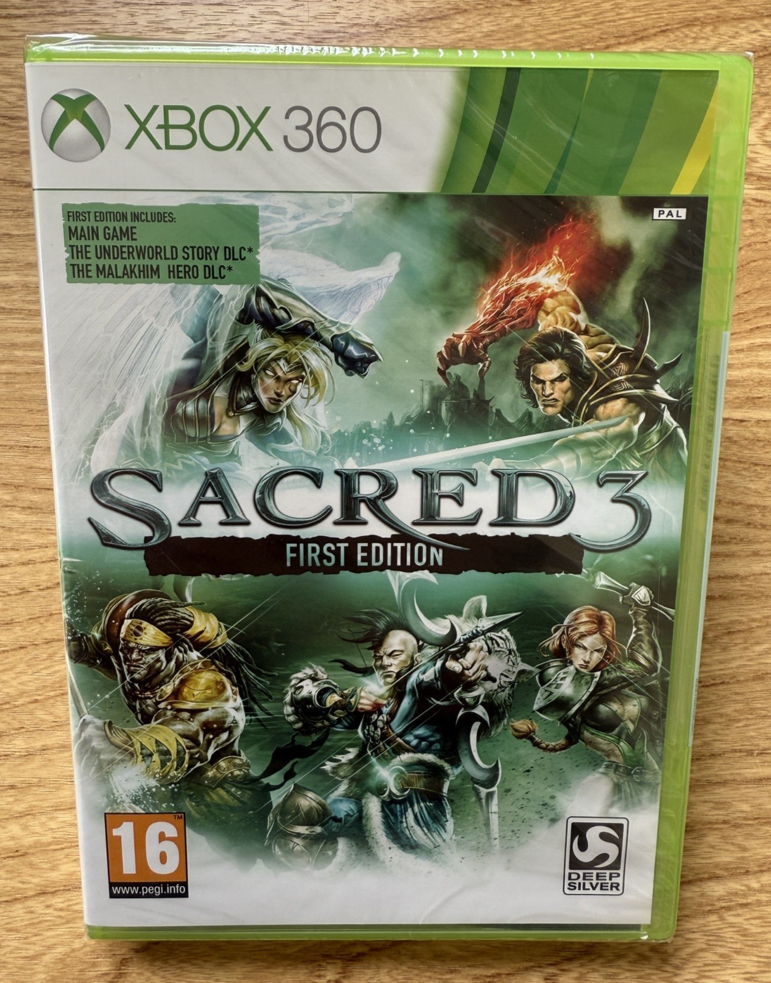 Sacred 3: First Edition Microsoft XBOX 360 Deep Silver New & Sealed PAL UK